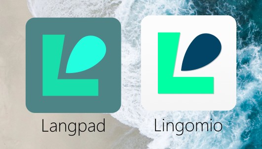 Langpad and Lingomio logos