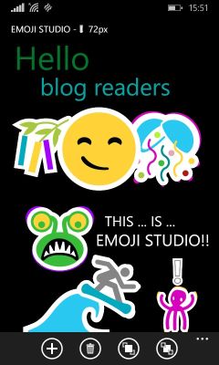 Emoji studio screenshot