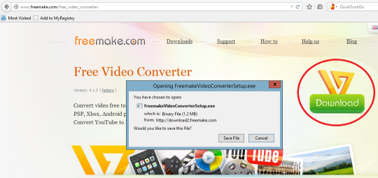 FreeMake Video Converter download page