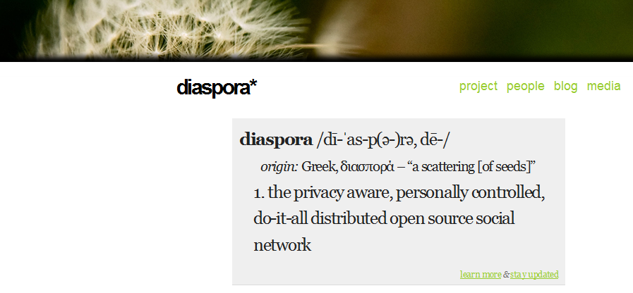 Diaspora Project Site